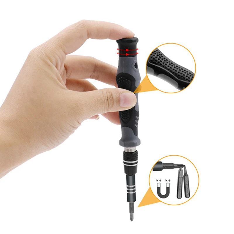 Mini 115 In 1 Screwdriver Set of Screw Driver Bit Set Precision Set For Electronic Device Laptops Phone Watch Tablet Hand Tools