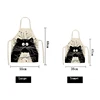 Cute Cartoon Cat Print Kitchen Apron Waterproof Apron Cotton Linen Wasy to Clean Home Tools 12 Styles to Choose From ► Photo 2/6
