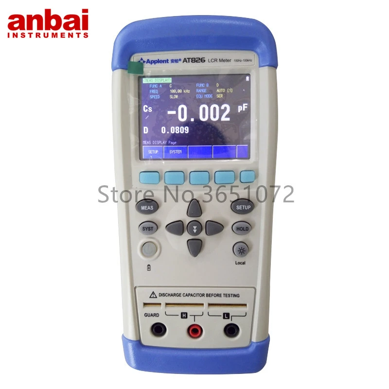 Applent At826 Handheld Lcr Meter Portable Esr Meter Rlc Meter Capacitance Meters AliExpress