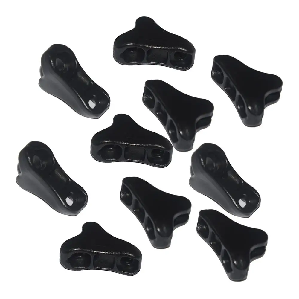 Anti Slide 10pcs Guy Line Cord Runner Camping Tent Rope Tensioner Fastener