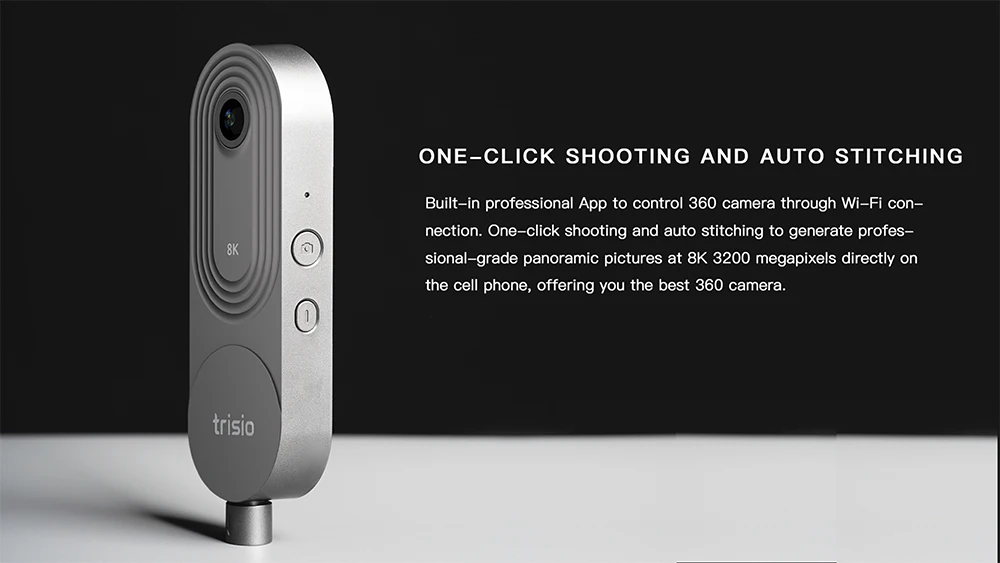 Trisio Lite 2 360 카메라-부동산 중개인 및 사진 작가를 위해 설계됨, 360 파노라마 8K 32MP HD VR 이미지 캡처 용이