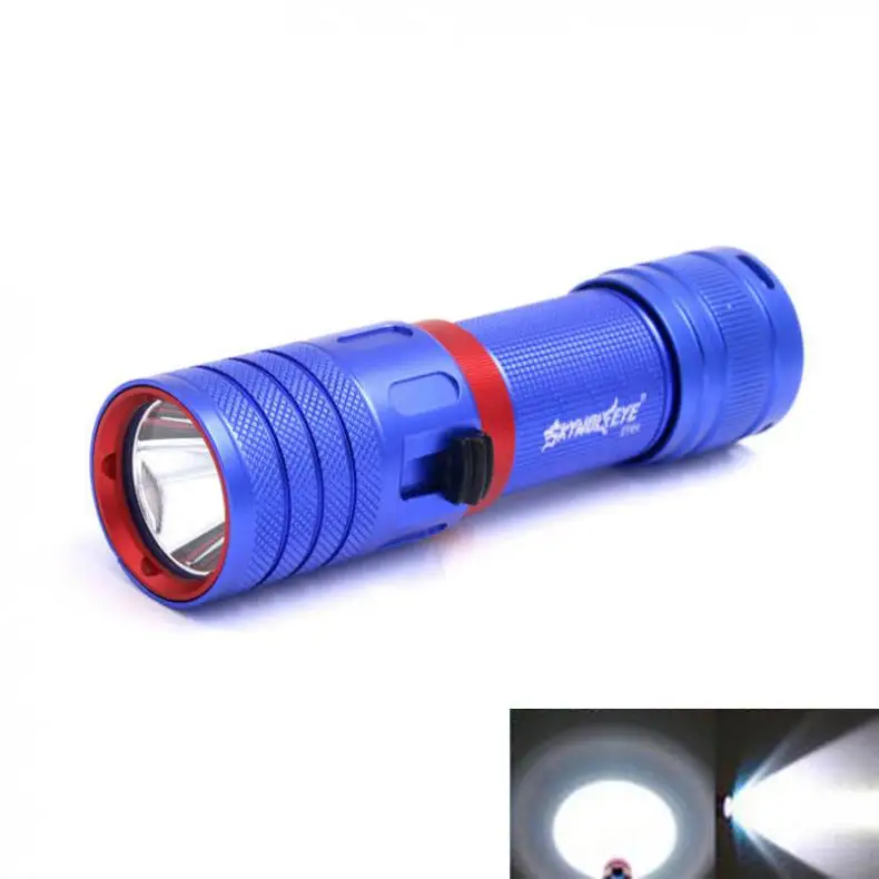 

SKYWOLFEYE DV04 LED Waterproof Flashlight Portable 850LM XM-L2 U2 LED Torch Light Scuba 50m Underwater Diving Lamp