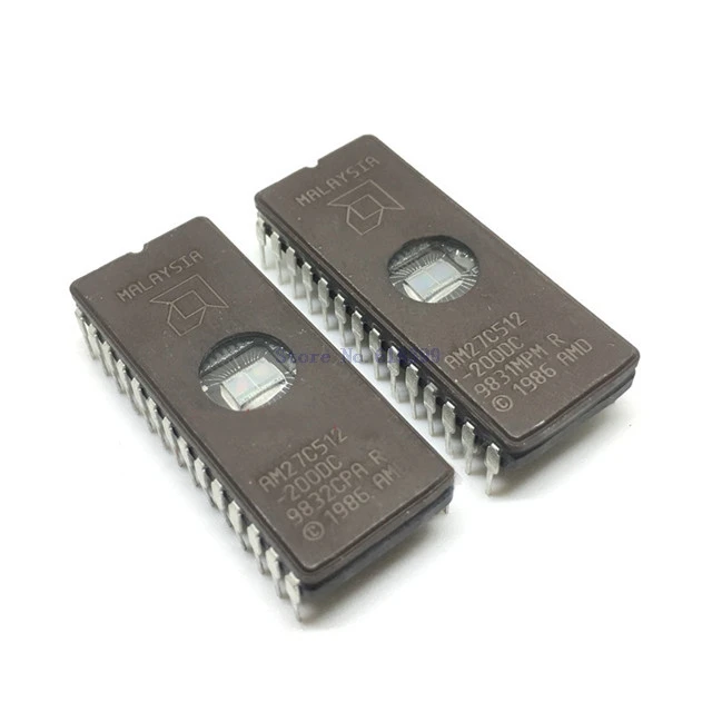 

Am27c512 Eprom 64k X 8 28 Pin Ceramic Dip Ic Chip Am27c512-200dc