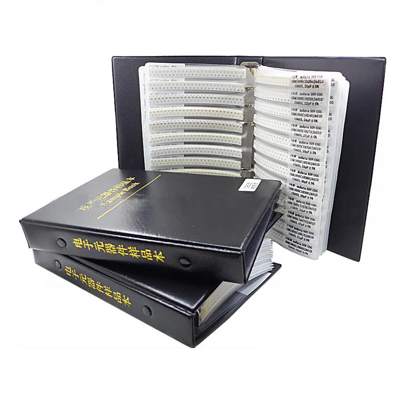 0805 1% SMD образец резистора допуск к книге 170valuesx50pcs = комплект резисторов 8500pcs 0R ~ 10M |