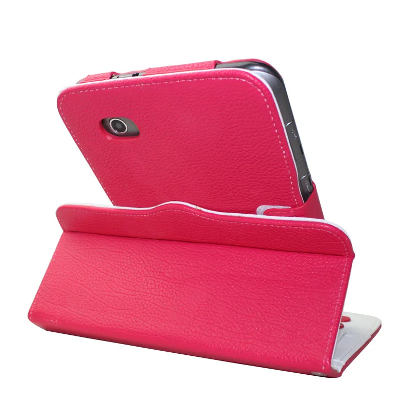 

Pu SAMSUNG Holder Leather Case P3100 Rotating Leather Case 7-inch Tablet Protective Cover Ultra-Thin