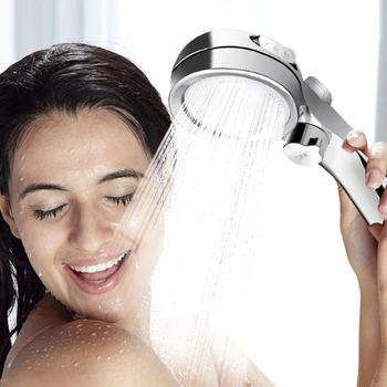 

Pressure Rain Shower Head Bathroom Thermostatic Nozzle Shower Head Water-saving Filter Nozzle High-quality Bathroom Products