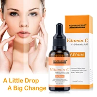 Neutriherbs Vitamin C Serum Face Cleanser Face Cream Cleaning Moisturizing Anti Wrinkle Anti Aging Best Skin Care Set Kit 6