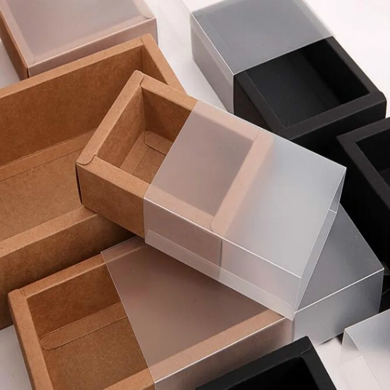 Small Kraft Cardboard Packing Gift Box Handmade Soap Candy For Wedding Decorations Event Party Packages 19120201 | Дом и сад