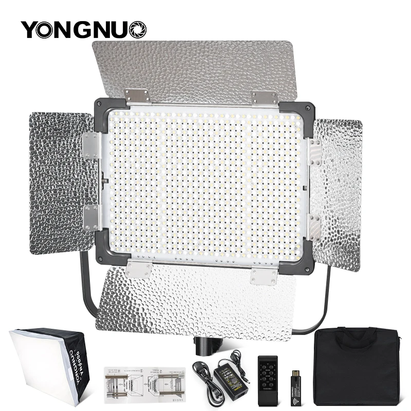 Yongnuo YN9000 LED Luz de Video para Iluminación Softbox Fotografía De Estudio De Youtube 