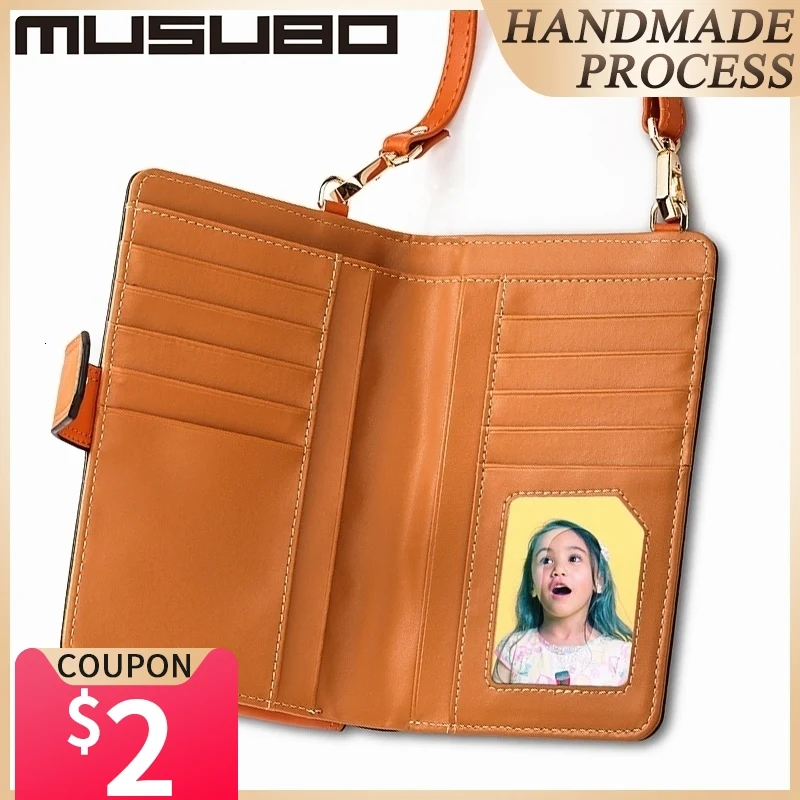Musubo Phone Bag Case For Iphone Purse Wallet Cases Luxury Leather