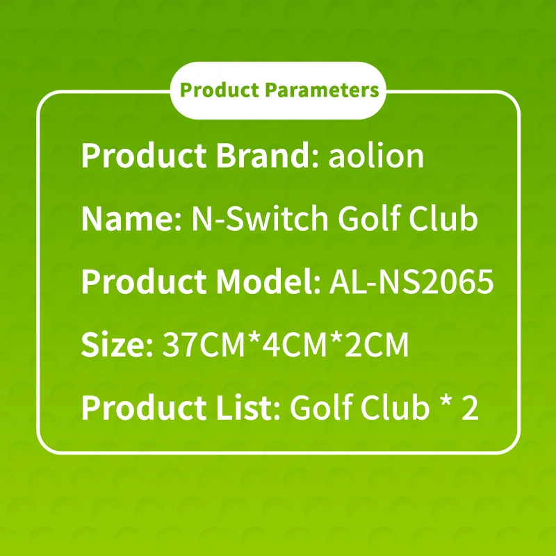 Golf Grips Clubs 2 Pieces Set Compatible With Mario Golf Super Rush For Nintendo Switch Joy Pad Grips
