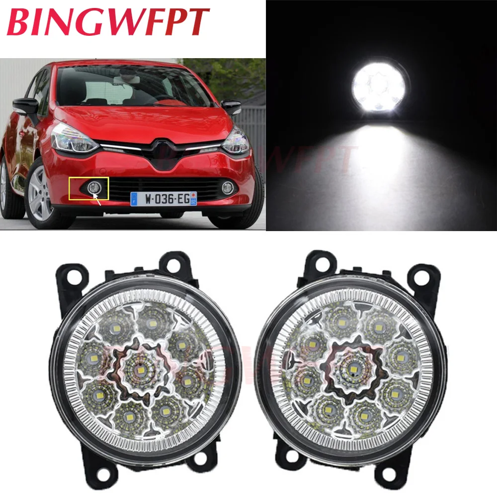 2 шт./лот для Renault Clio IV 2012 2016 Megane 2/3 Fluence Kangoo светодиодные противотуманные фары H11 12 | Фара для авто в сборе -4000244009006