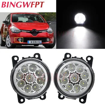 

2pcs/lot For Renault Clio IV 2012-2016 For Megane 2/3 Fluence Kangoo LED Fog Lights H11 12V Fog Lamp Assembly Halogen lamps