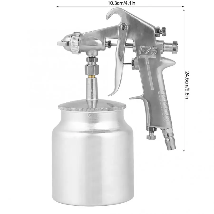 1,5 мм сопло 750 мл Ёмкость для кормления, на присоске режим Air Краски краскопульт пневматический инструмент Краски пистолет