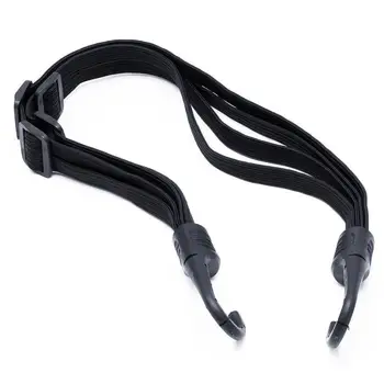 

2 Hooks Motorcycles Moto Strength Retractable Helmet Luggage Elastic Rope Strap