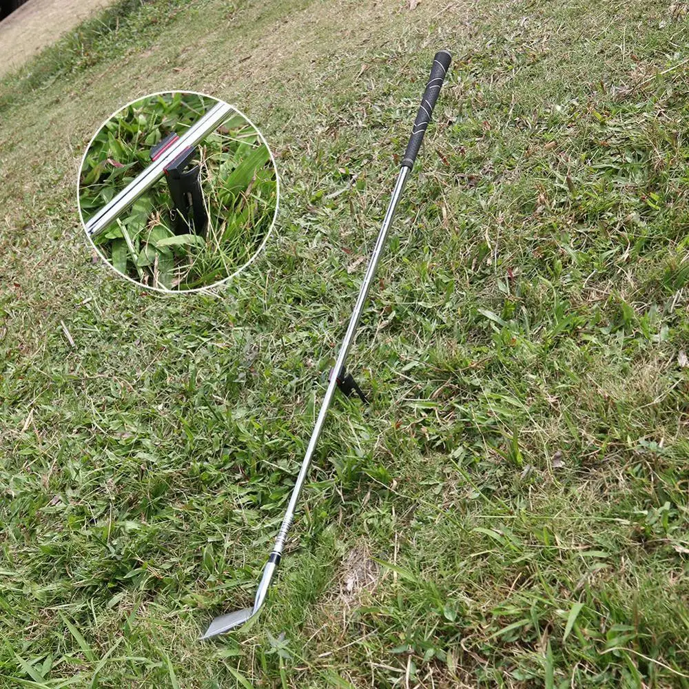 Portable Plastic Golf Putter Prop Holder Kickstand Snap Golf Club Stand