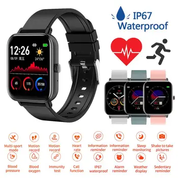 

H8 smart Watch heart rate blood pressure sleep electrocardiogram waterproof round screen exercise meter and step smartWatch