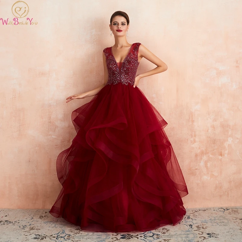 Vestidos De Gala Color Vino Tinto Top Sellers, 58% OFF | www.centrehara.com