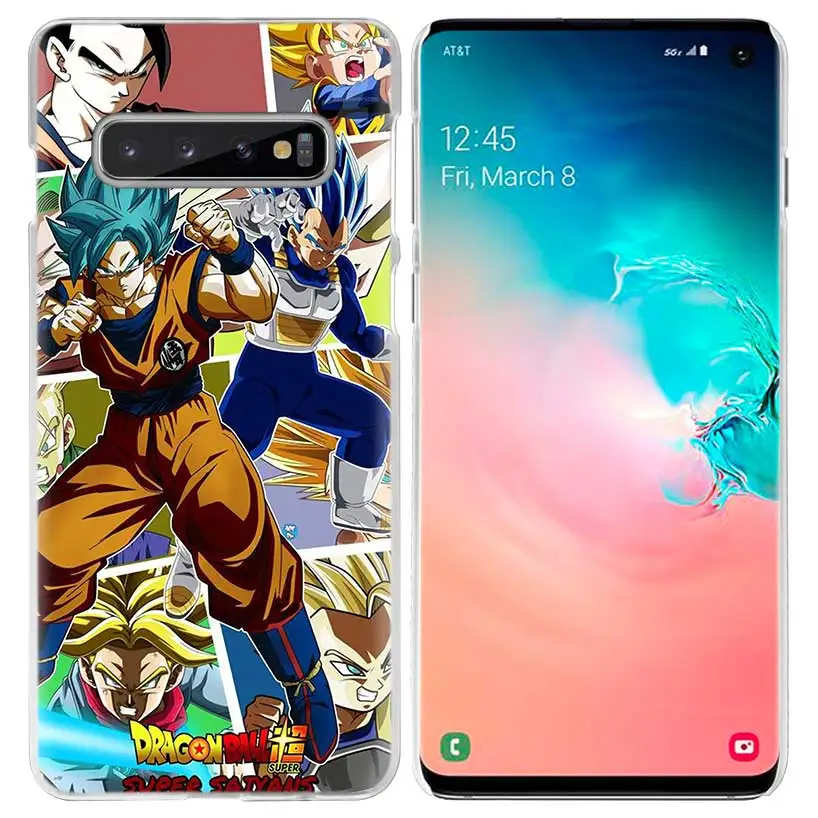 Goku Dragon Ball Z чехол для samsung Galaxy S10 5G S10e S9 S8 M40 M30 M20 M10 J4 J6 плюс J8 Note 8, 9, 10, аниме чехол для телефона pc - Цвет: 07