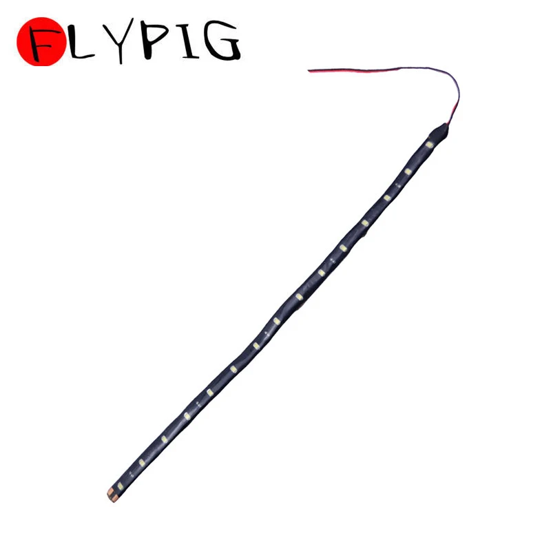 Прочный яркий красный 4 шт. 12 В 1" 15SMD гибкие светодиодные полосы света водонепроницаемый для автомобиля грузовика лодки D5