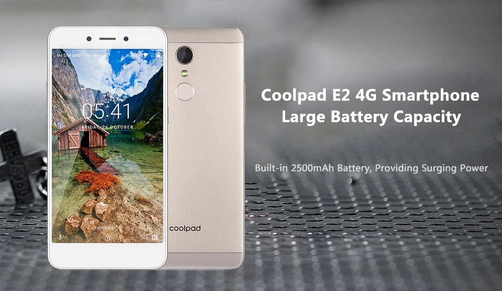 Coolpad E2 4G смартфон 2 Гб 16 Гб 5,0 дюймов Android 7.1.1 Qualcomm MSM8909 четырехъядерный сканер отпечатков пальцев