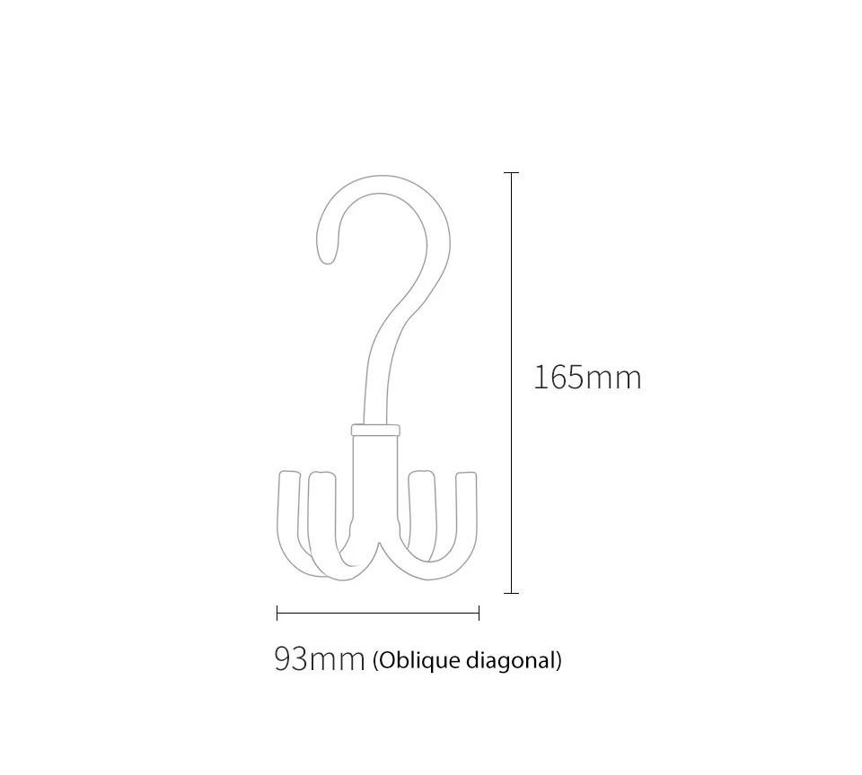 3Piece Xiaomi Mijia HL Little Adhesive Multi-function HooksWall Mop Hook Strong Bathroom bedroom Kitchen Wall Hooks 3kg max loa (6)