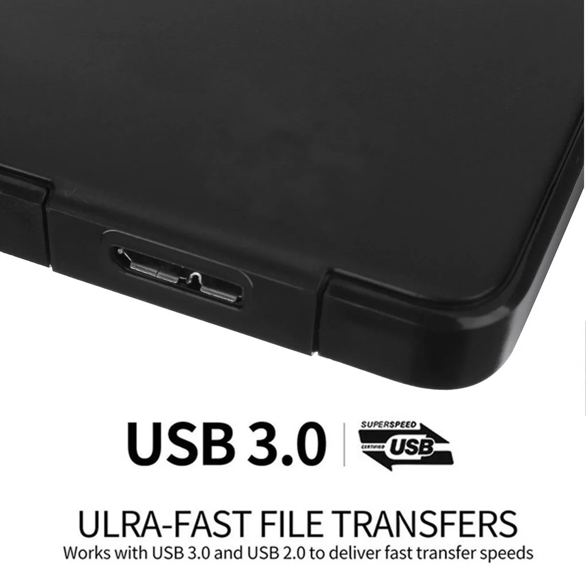 2.5 External Hard Drive USB3.0 HDD HD Hard Disk 1TB/2TB Mobile Hard Disk HDD Storage Devices For Macs Computer Desk Laptop