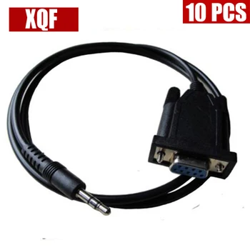 

XQF 10PCS Programming Cable for ICOM IC-V8 IC-V8000 IC-2800H ALINCO Radio DJ-X10, DJ-X3 Radio