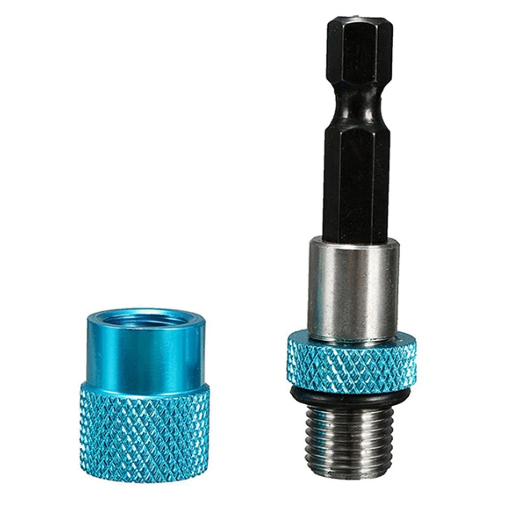 3x 1 4 Hex Quick Release Magnetic Screwdriver Extension Bit Holder Blue