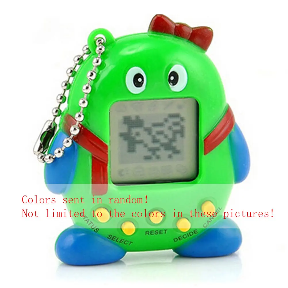 

168 Pets Nostalgic Virtual Pet Musical Cyber Pet Digital Pet Penguins E-pet Gift Toy Mini Handheld Game Machine Gift for Kids
