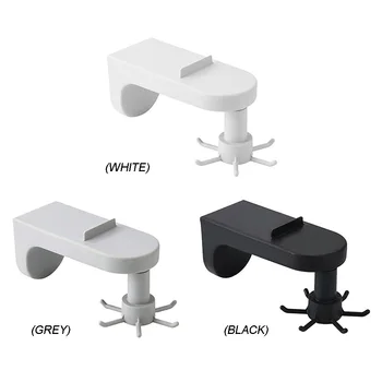 

Wall Mounted Storage Hooks Stable Punch-free Kitchen Appliances Shelf Gadgets for Household Kitchen Helping Decor