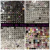 Mikiwi Free custom Logo 25mm lashes 30/50/100/200 Wholesale Glitter Paper  Square case packaging Label Makeup Box Mink Lashes 6