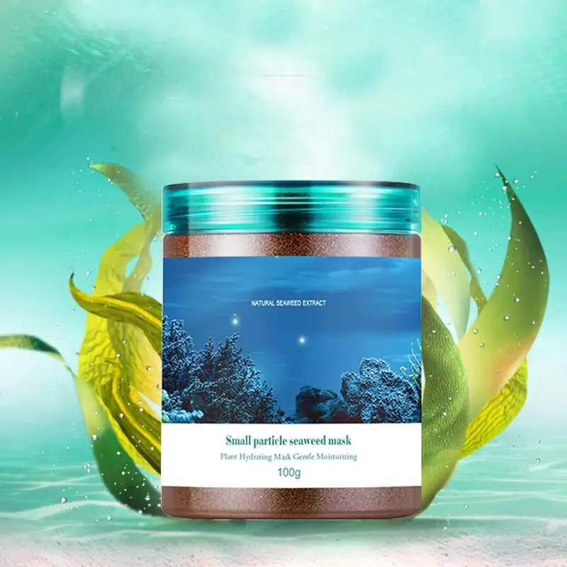 New Seaweed Particle Face Mask Cleansing Shrink Pores Moisturizing Oil-control Skin Care | Красота и здоровье