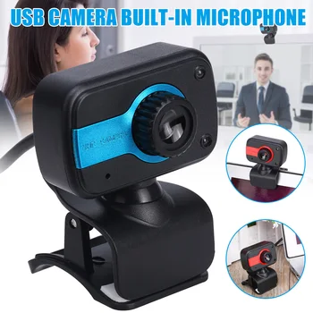 

Webcam 480P Full HD Webcam USB Desktop Laptop Webcam Live Streaming Webcam with Microphone LFX-ING