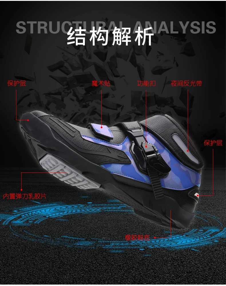 Professional Cycling Shoes Waterproof Mens Womens MTB Mountain Bike Riding Race Shoes Bike Boots 36-48 Bicycle Sneakers for Man