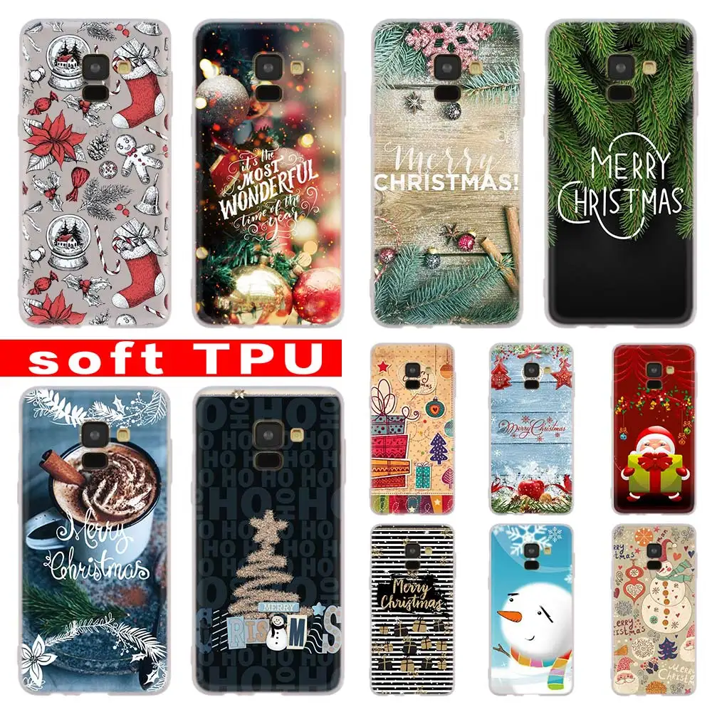 Чехол для телефона Samsung Galaxy A51 A41 A31 A71 A10 A20 e A30 A40 s A50 A70 Note 8 9 10 Plus Рождественская