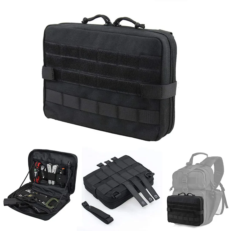 

Tactical Molle EDC Medical Pouch Outdoor First Aid Kit Bag Military Hunting Waist Pack Utility Tool Bag Phone Holder Case Pouch