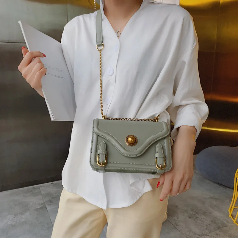 

JIULIN Female Bag Messenger-Bag Rivet Crack-Chain Big Tote Shoulder Large-Capacity Women PU