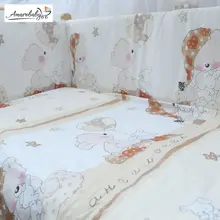 Комплект в кроватку 7-ми предметный AmaroBaby Сновидения(поплин