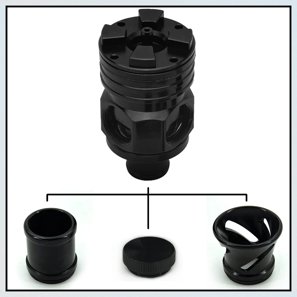 Aluminium BOV Blow Off Valve S Diverter Turbo Boost für Volkswagen GTI Jetta Audi 1.8T 2.7T Mit Box und Logo – Detail 7