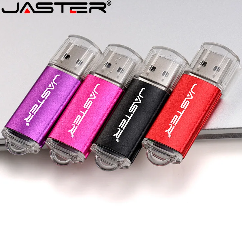 Металлический USB флеш-накопитель JASTER, мини USB флеш-накопитель, 8 ГБ, 16 ГБ, 32 ГБ, 64 ГБ, реальная емкость, флеш-накопитель, флеш-карта памяти