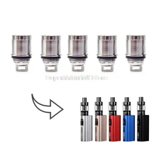 10 шт./лот HT 50 Вт сменная катушка испаритель Vape сопротивление вейпер распылитель головка катушка 0,5/0,3 Ом базовый подходит для HT50W коробка комплект