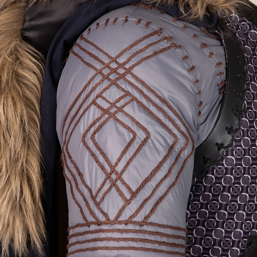 Vikings cosplay traje ragnar lothbrok cosplay manto