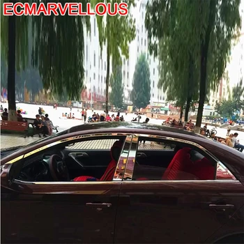 

Auto Window Automobile Decorative Chromium Modified Car Styling Decoration Covers Modification Protecter 17 FOR Kia Forte