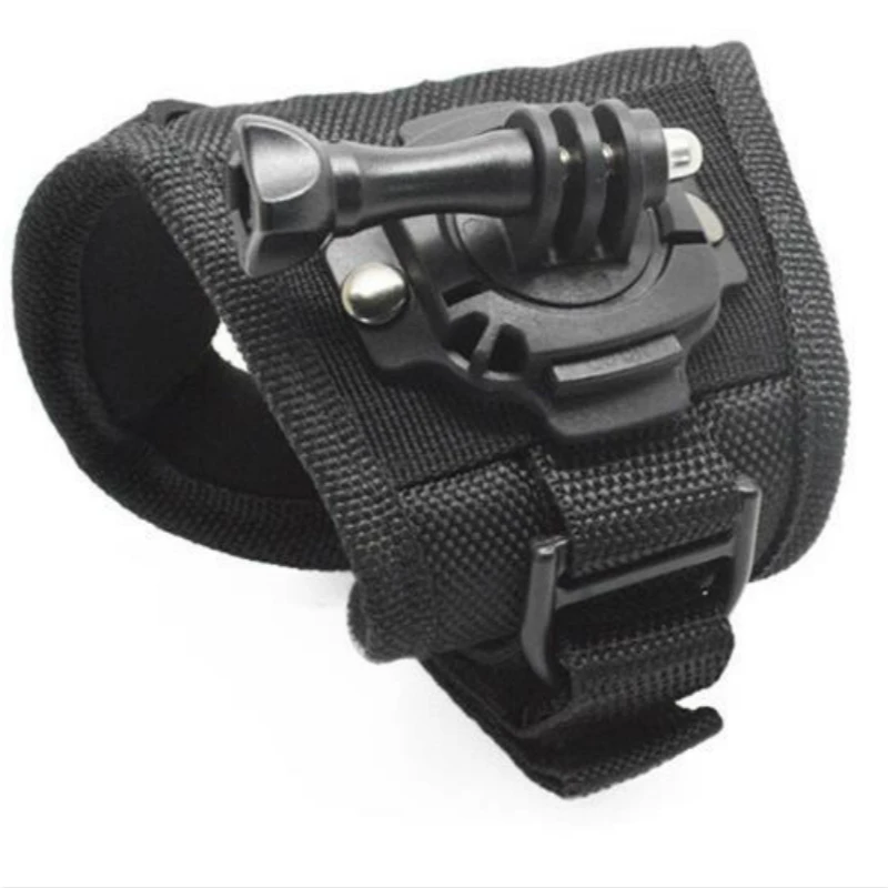 360 Degree Rotating Wrist Hand Strap Band Tripod Mount Holder For Gopro