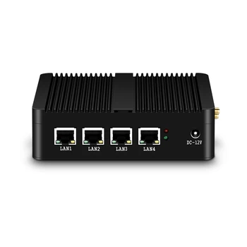 

XCY Mini Pc Intel Celeron J1800 Windows 10 7 Linux Industrial ps Firewall Barebone System Soft Router 4 LAN NIC SIM Pfsense Nuc
