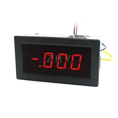 

DC 0-2mA Range Panel Mount 3 1/2 Red LED Digital Display Ammeter