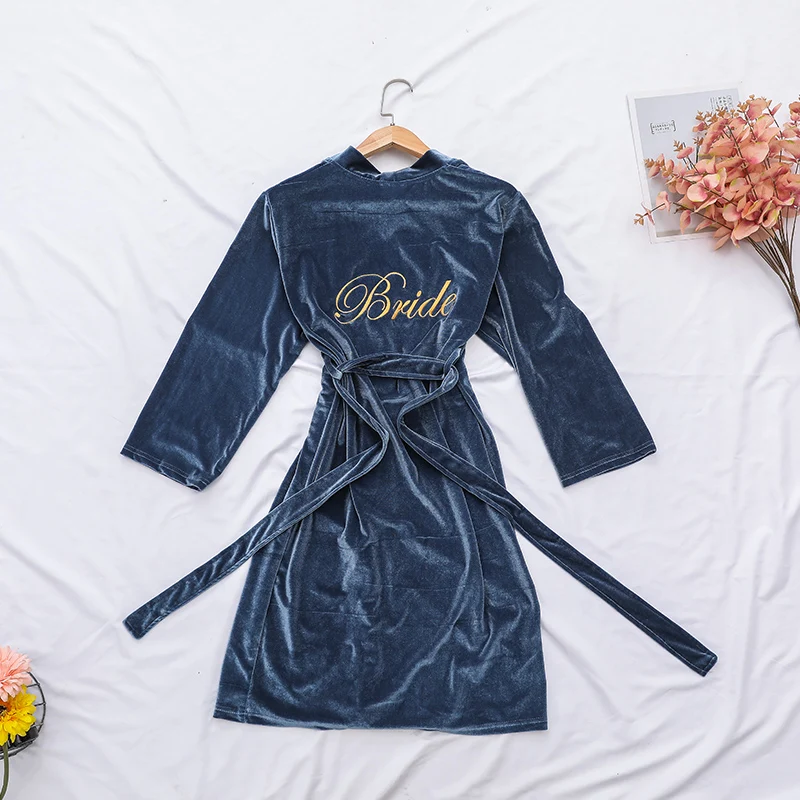 "Elizabeth" Bride & Bridesmaid Wedding Robe - Image 3