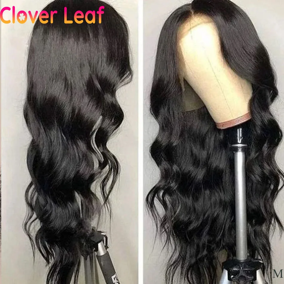 

Clover Leaf Body Wave Wig Remy 13x4 Lace Front Human Hair Wig 150% Peruvian Body Wave 360 Full Lace Wig Human Hair Pre Plucked