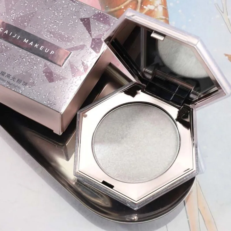 Горячая Распродажа highlighter палитра пудры макияж для лица мерцающая пудра Сияющий макияж светящийся Набор Уход за лицом контур ремонт Красота Косметика